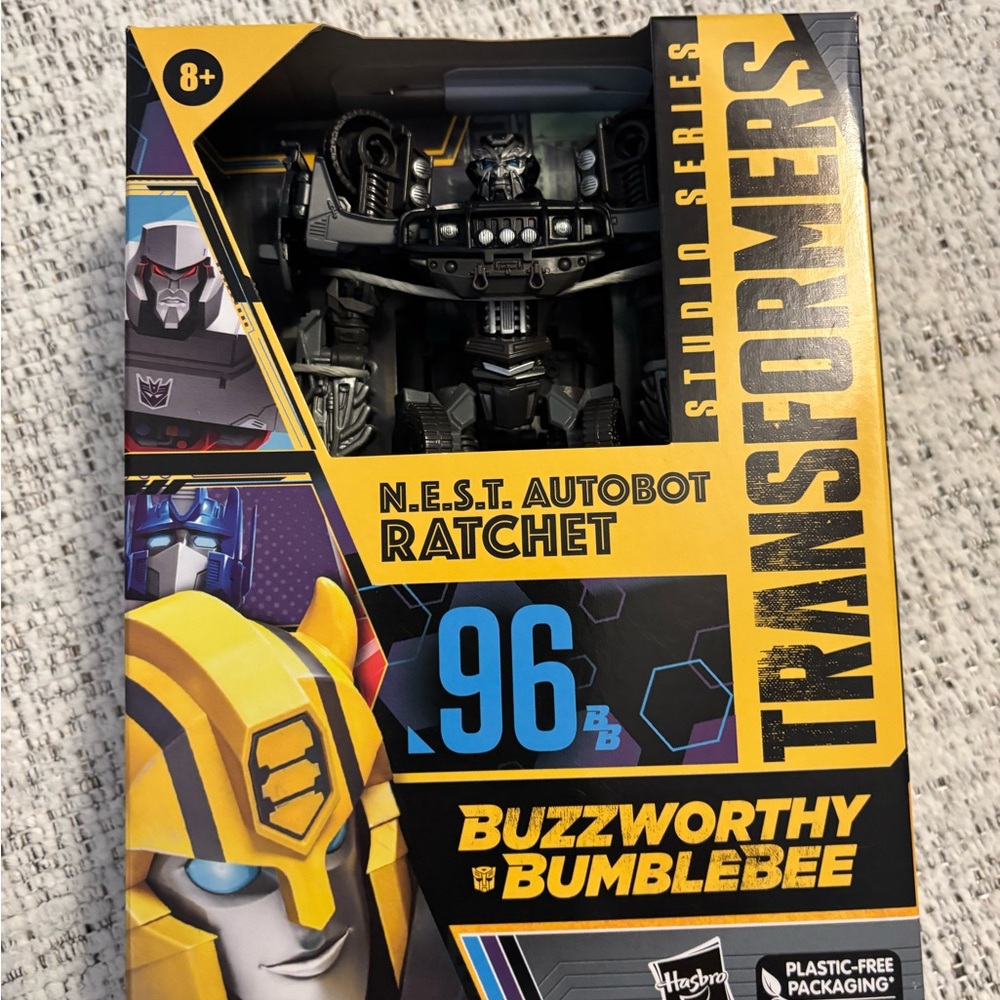 Hasbro Transformers N.E.S.T. Autobot Ratchet - Yellow and Black